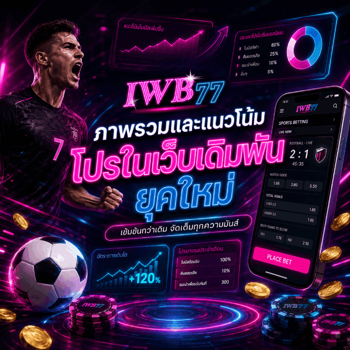 ภาพรวมและแนวโน้มโปรในเว็บเดิมพันยุคใหม่