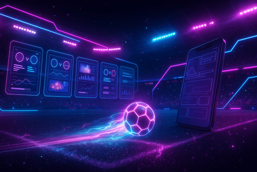 content-top-5-matches-neon-dashboard-cyber-football